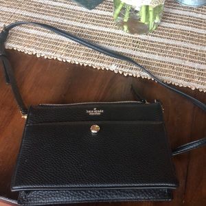 Kate spade Black leather crossbody